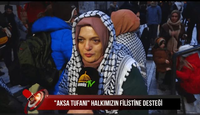 HALKA SORDUK 11.12.2023 (AKSA TUFANI HALKIMIZIN FİLİSTİN'E DESTEĞİ)