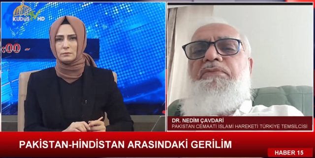 DR. NEDİM CAVDARİ ( PAKİSTAN CEMMATİ İSLAMİ HAREKETİ TÜRKİYE TEMSİLCİSİ) 08.05.2025