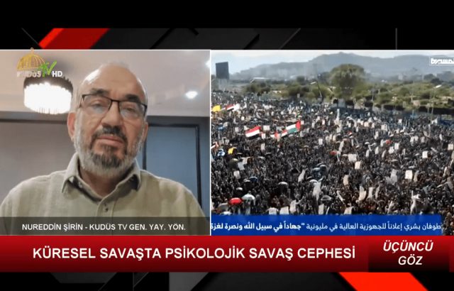 NUREDDİN ŞİRİN (KUDÜS TV GENEL YAYIN YÖNETMENİ) 10.01.2025