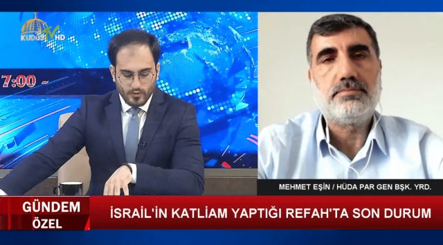 MEHMET EŞİN / HÜDAPAR GENEL BAŞKAN YARDIMCISI (28.05.2024)