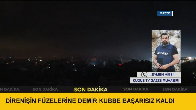 KUDÜS TV GAZZE MUHABİRİ BÖLGEDEKİ SON DURUMU AKTARDI (10.10.2023)