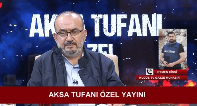 EYMEN HİSSİ / (KUDÜS TV GAZZE MUHABİRİ) / 08.11.2023