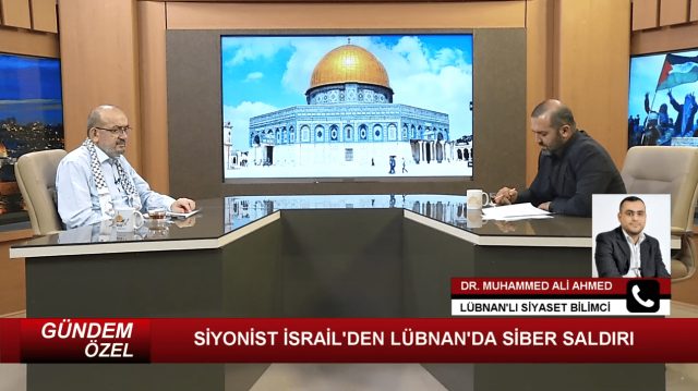DR. MUHAMMED ALİ AHMED I LÜBNAN'LI SİYASET BİLİMCİ (17.09.2024)