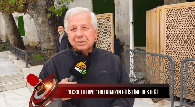 HALKA SORDUK 05.12.2023 (AKSA TUFANI HALKIMIZIN FİLİSTİN'E DESTEĞİ