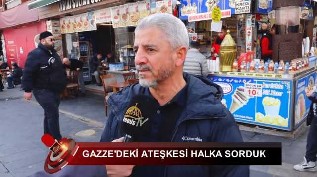 GAZZE'DEKİ ATEŞKESİ HALKA SORDUK (27.01.2025)