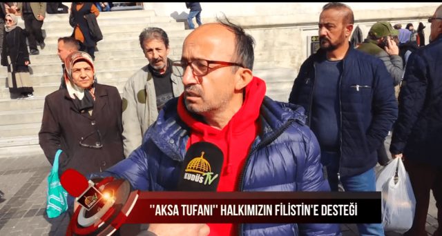 ''AKSA TUFANI'' HALKIMIZIN FİLİSTİN'E DESTEĞİ (29.02.2024)