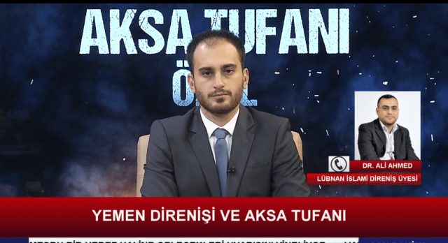 DR. ALİ AHMED / LÜBNAN İSLAMİ DİRENİŞ ÜYESİ (19.12.2023)