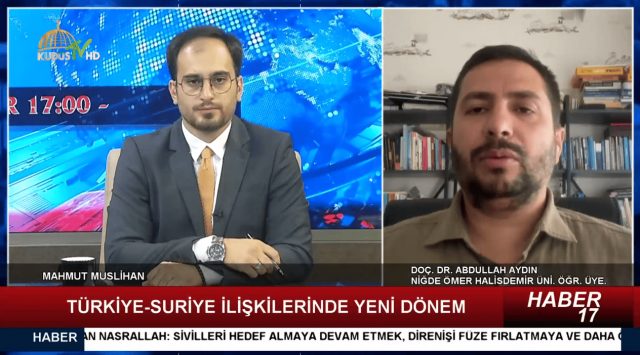 DOÇ. DR. ABDULLAH AYDIN / NİĞDE ÖMER HALİSDEMİR ÜNİ.ÖĞR.ÜY. (18.07.2024)