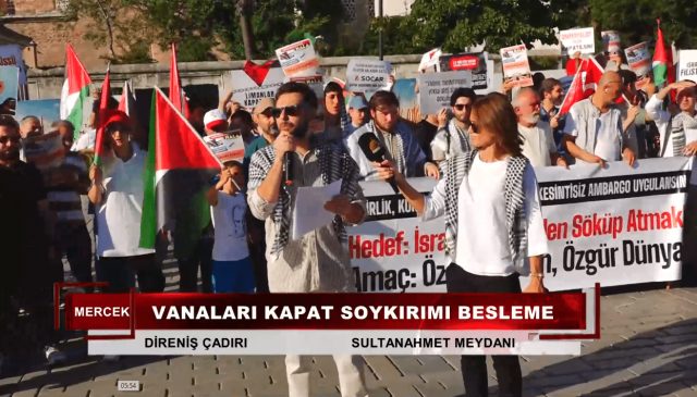 'VANALARI KAPAT SOYKIRIMA ORTAK OLMA' EYLEMİ