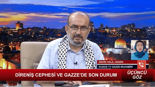 NAHİD HALİL HASEN / KUDÜS TV GAZZE MUHABİRİ (23.08.2024)