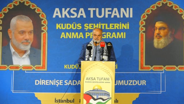 AVUKAT EMİN GÜNEŞ'İN KONUŞMASI - AKSA TUFANI VE KUDÜS ŞEHİTLERİNE VEFA PROGRAMI