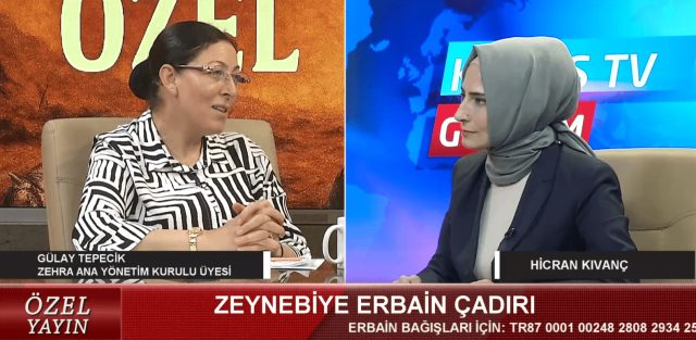 ÖZEL YAYIN -2 I ZEYNEBİYE ERBİN ÇADIRI (26.07.2025)