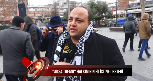 "AKSA TUFANI" HALKIMIZIN FİLİSTİN'E DESTEĞİ / (12.01.2024)