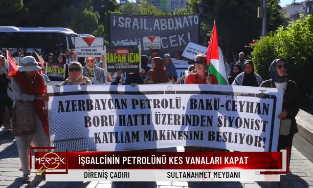 DİRENİŞ ÇADIRI'NDAN İŞGALCİNİN PETROLÜNÜ KES VANALRI KAPAT EYLEMİ