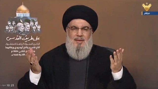 HİZBULLAH LİDERİ SEYYİD HASAN NASRALLAH ŞEHİTLERİ ANLATIYOR / (03.01.2024)