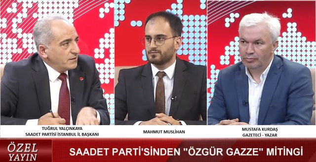 SİYONİST REJİMDEN İRAN'A HAVA SALDIRILARI - 6 VE SAADET PARTİSİ "ÖZGÜR GAZZE" MİTİNGİ (13.06.2025)