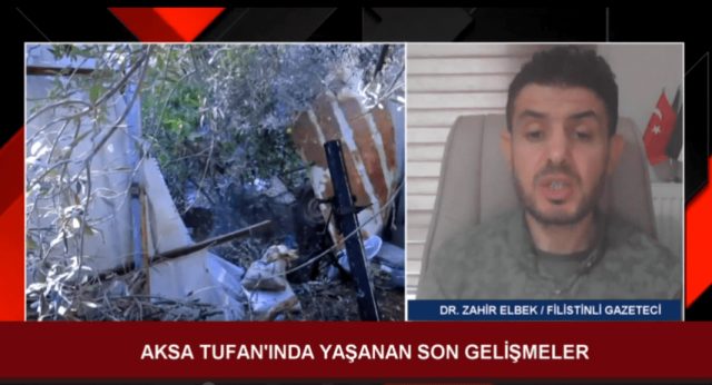 DR. ZAHİR ELBEK / FİLİSTİNLİ GAZETECİ (08.01.2024)