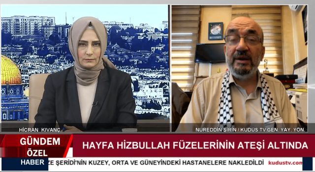 GÜNDEM ÖZEL / HAYFA, HİZBULLAH FÜZELERİNİN ATEŞİ ALTINDA (08.10.2024)
